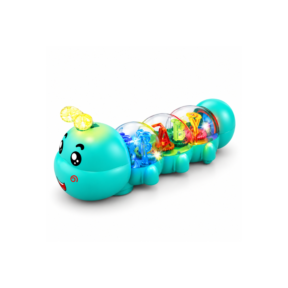 GearGlow Musical Caterpillar Toy