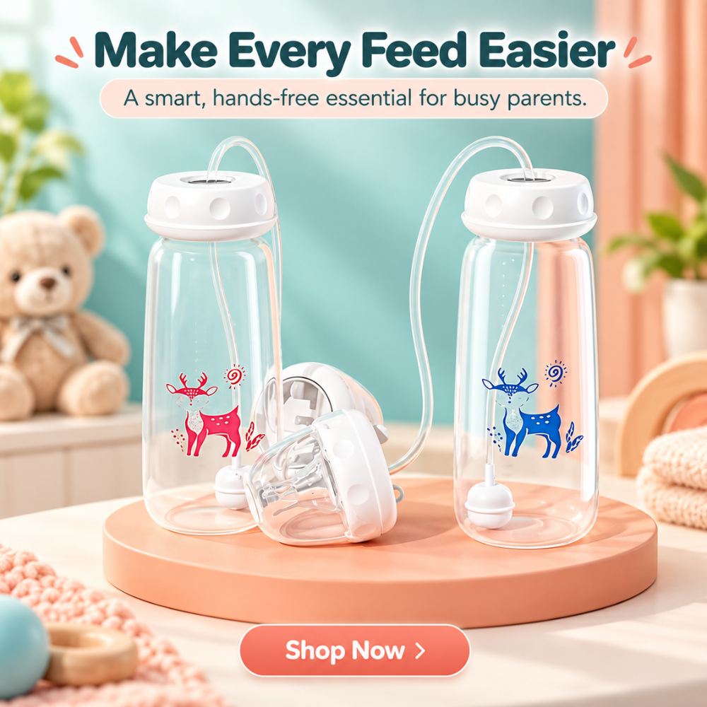 EasySip Hands-Free Baby Bottle