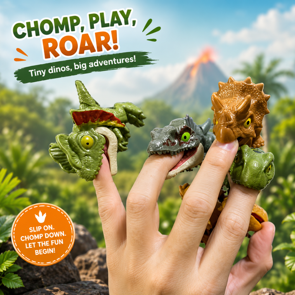 DinoChomp Finger Toy