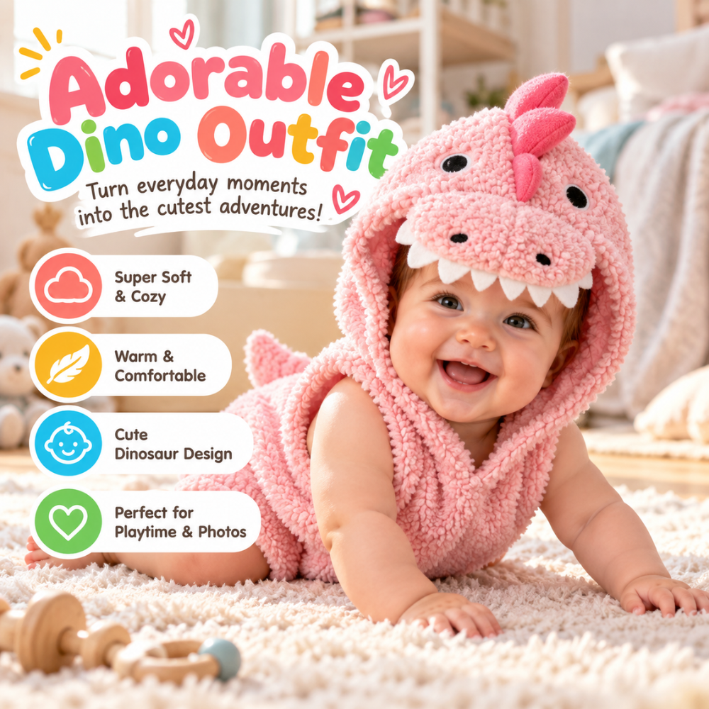 DinoCuddle Baby Costume Romper