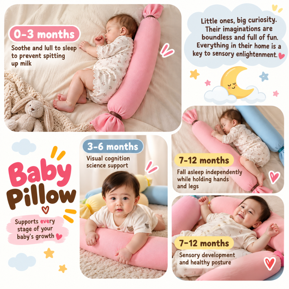 CozyRoll Baby Support Pillow