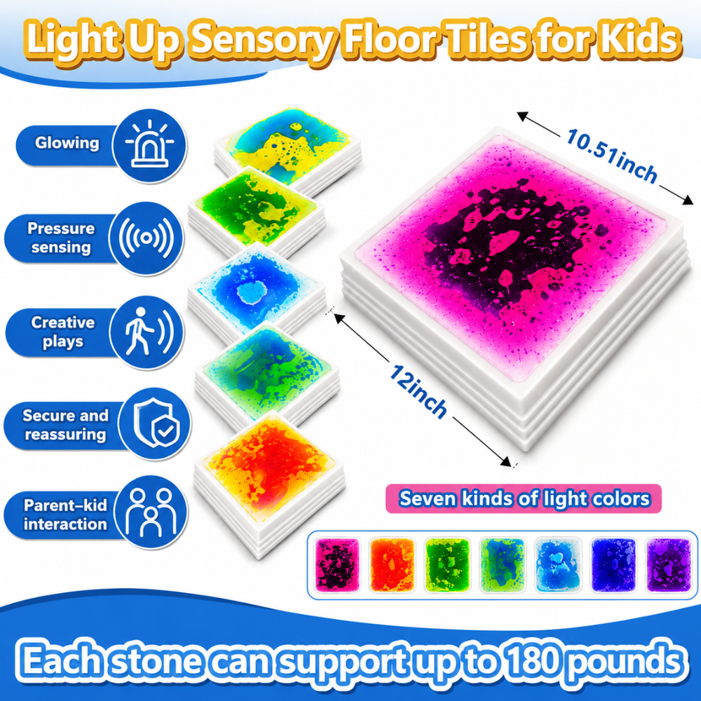 GlowStep Sensory Tiles