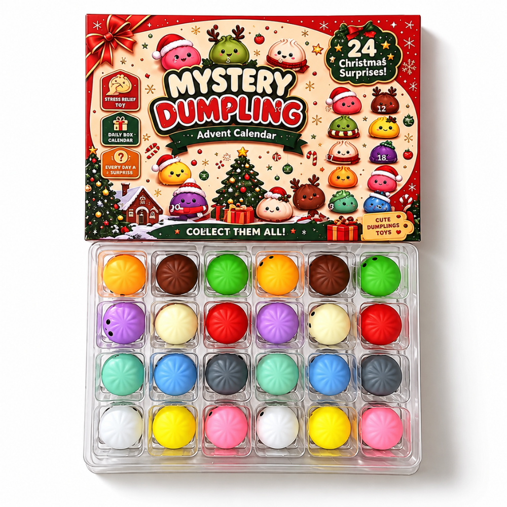 Christmas Dumpling Squishy Set