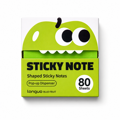 FruityFun Cartoon Sticky Notes