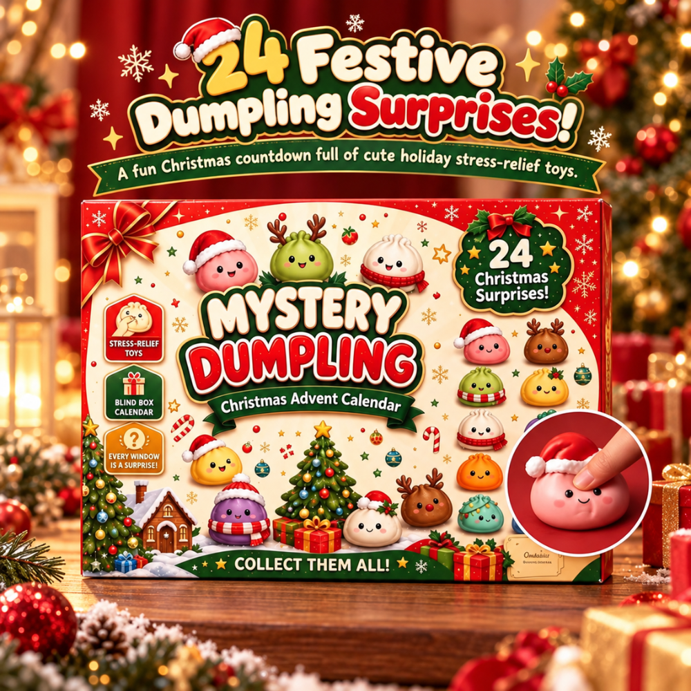 Christmas Dumpling Squishy Set