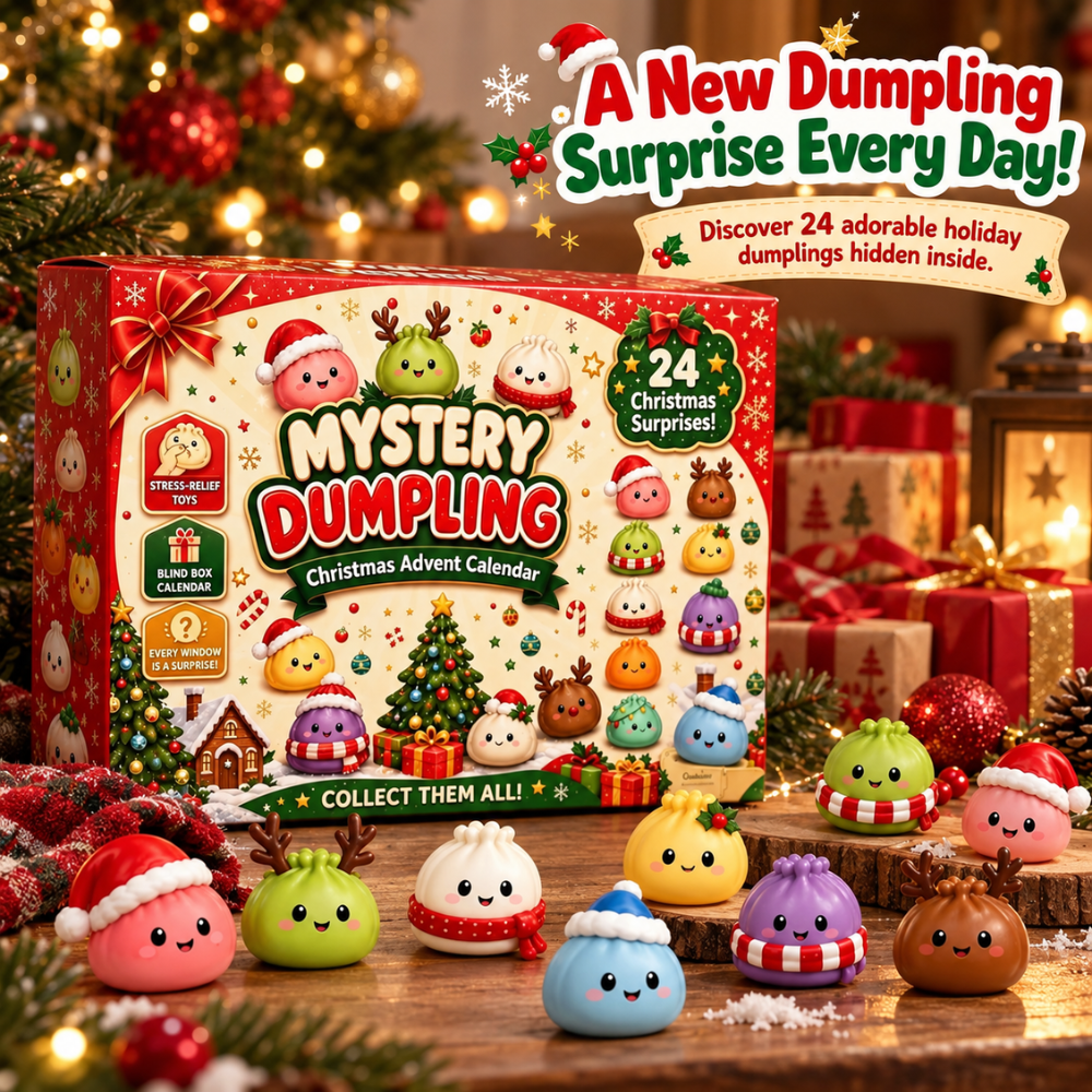 Christmas Dumpling Squishy Set