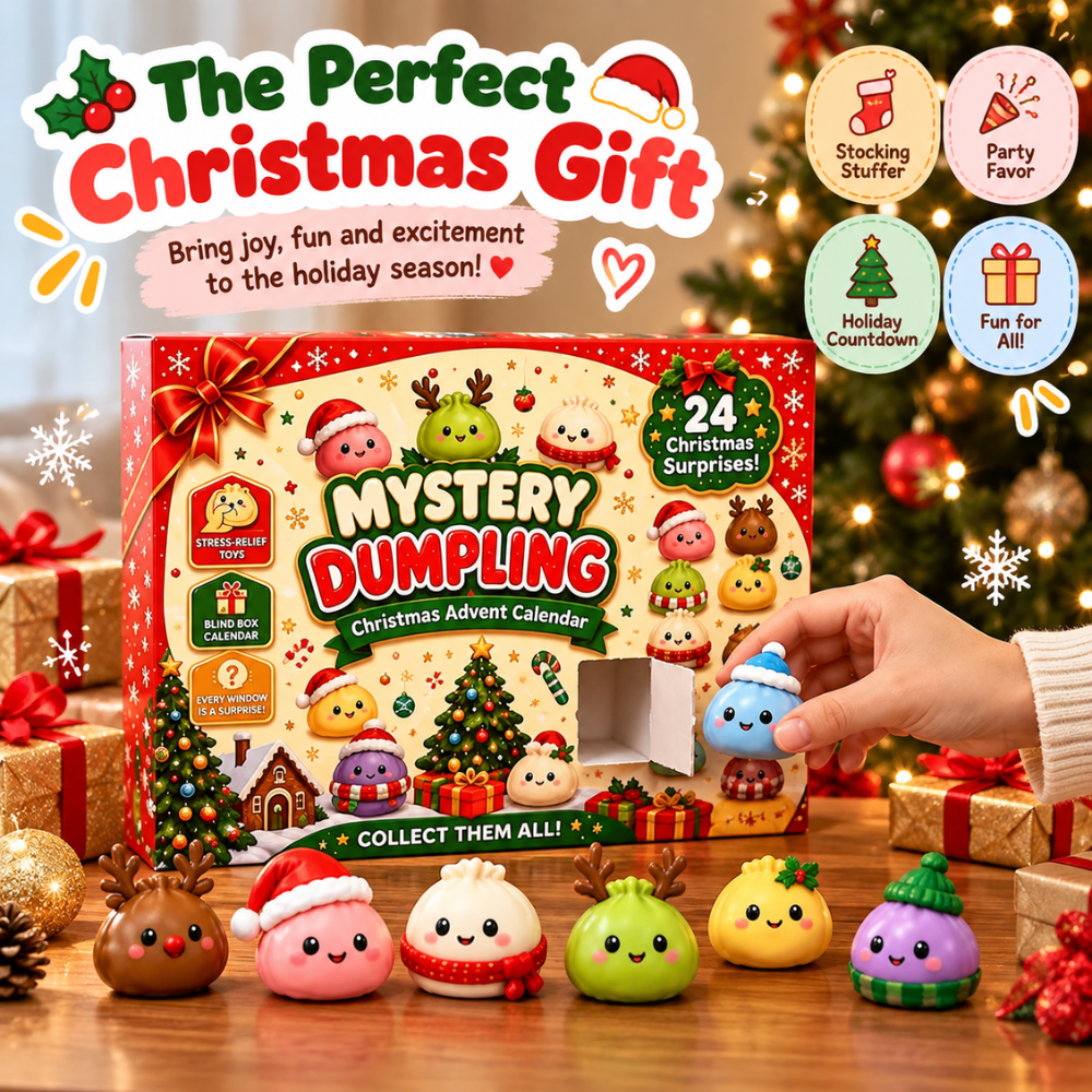 Christmas Dumpling Squishy Set