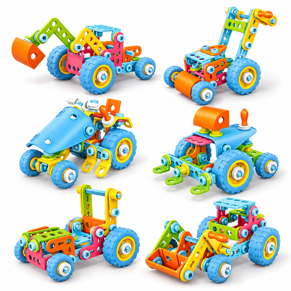 Build & Drive Vehicle Construction Set