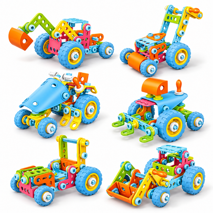 Build & Drive Vehicle Construction Set