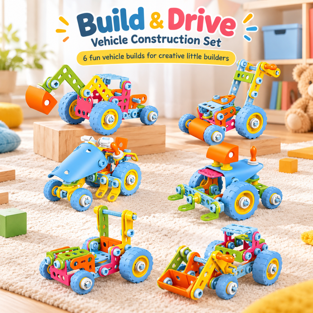 Build & Drive Vehicle Construction Set