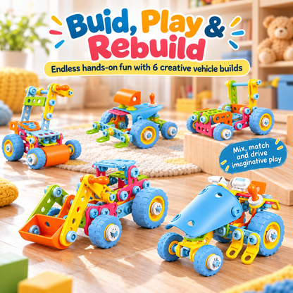 Build & Drive Vehicle Construction Set