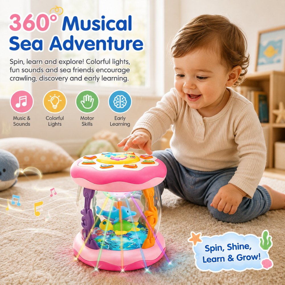 Spin & Shine Musical Learning Toy