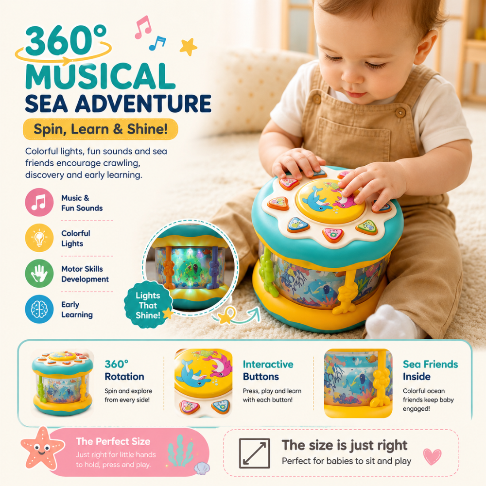 Spin & Shine Musical Learning Toy