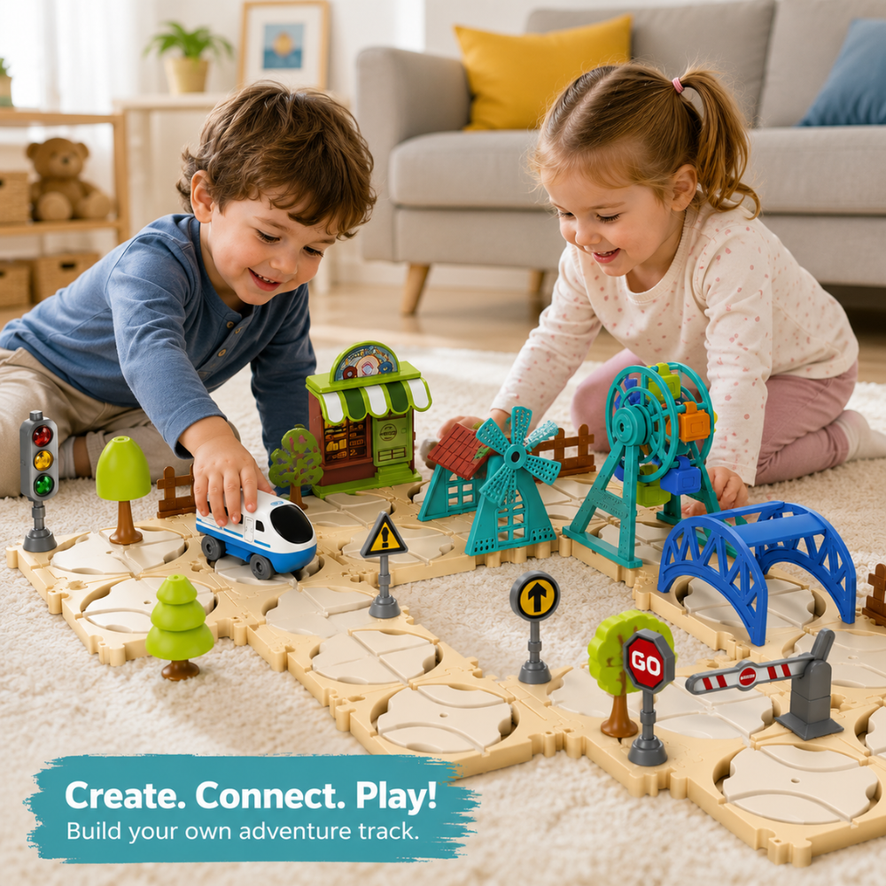 Build & Ride Amusement Park Set