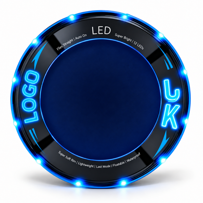 Glowing LED Ring Boomerang Toy