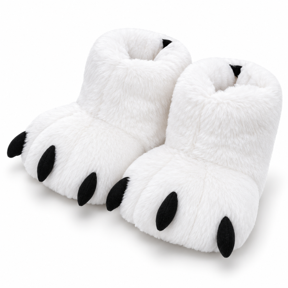 CozyPaws Monster Claw Slippers
