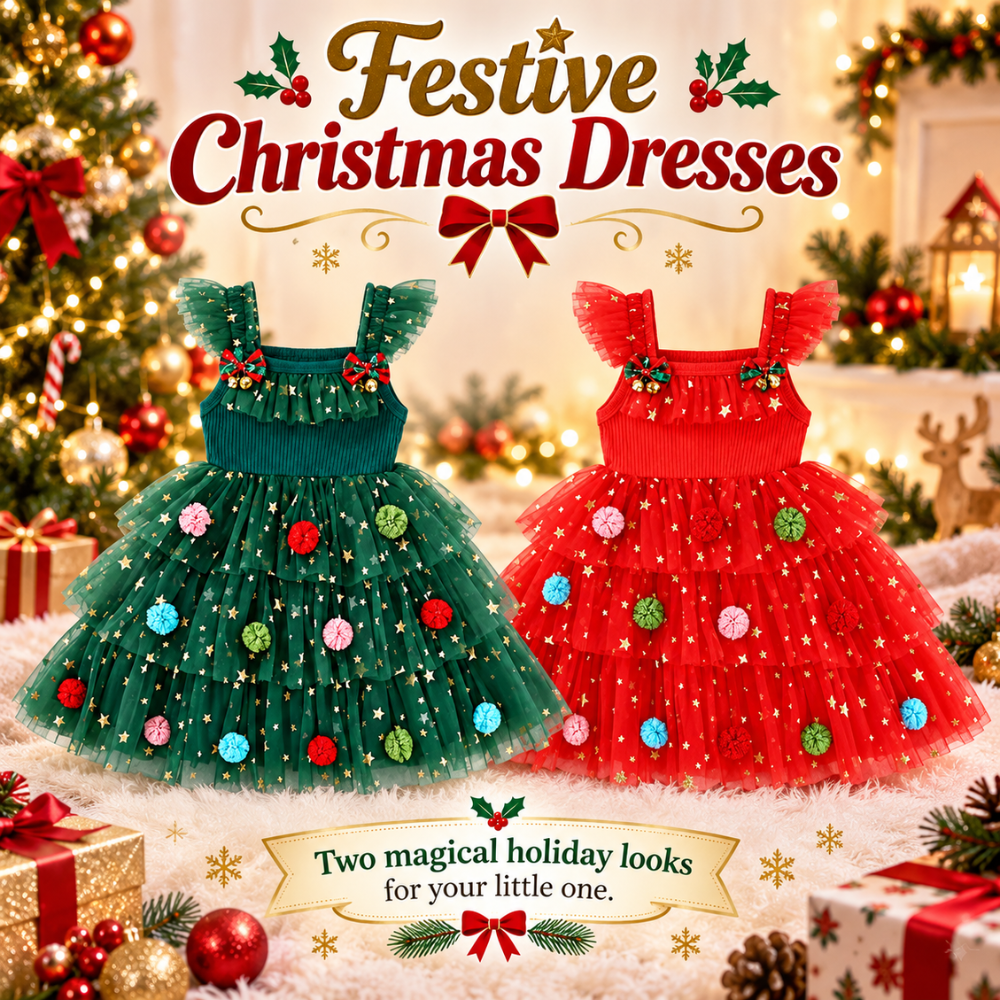 MerryTwirl Christmas Tulle Dress