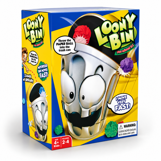 CrazyBin Moving Trash Can Game
