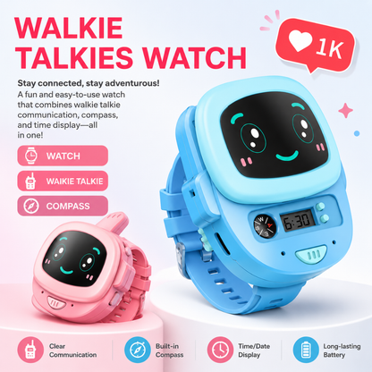TalkTime Kids Walkie Watch