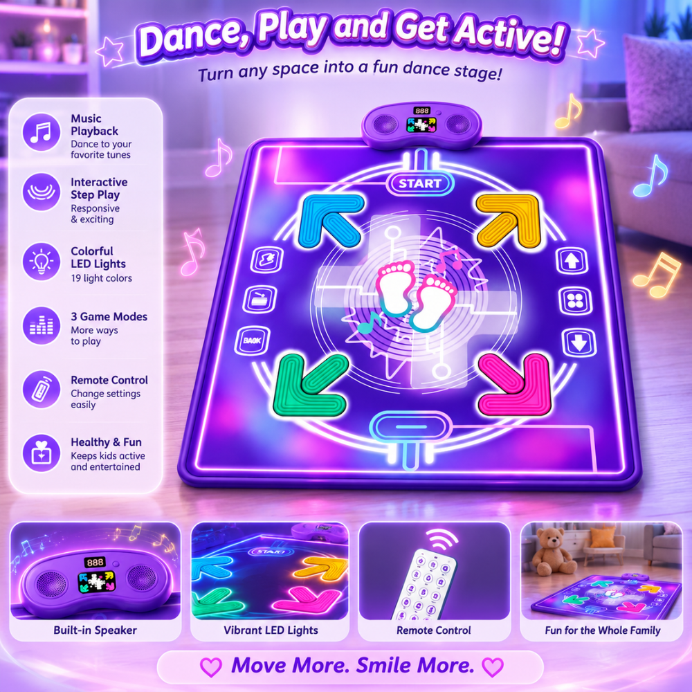 StepBeat Kids Music Dance Mat