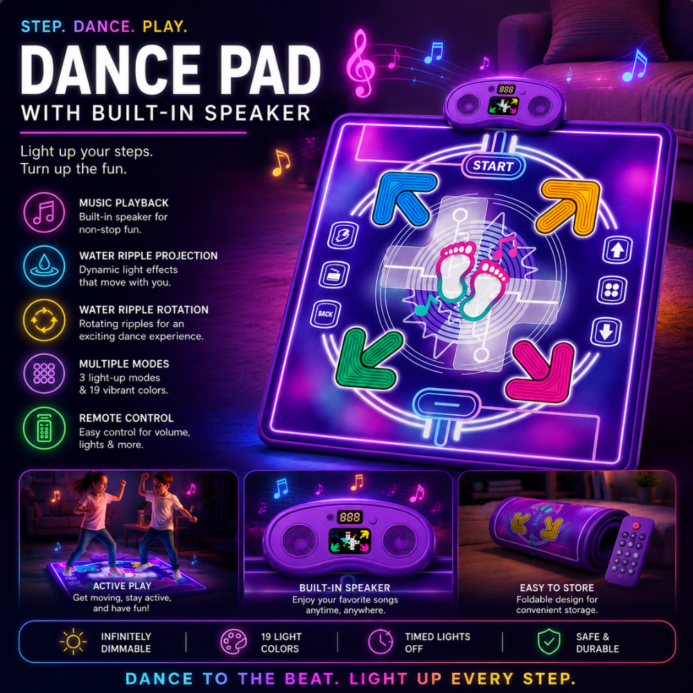 StepBeat Kids Music Dance Mat