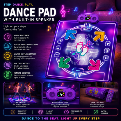 StepBeat Kids Music Dance Mat