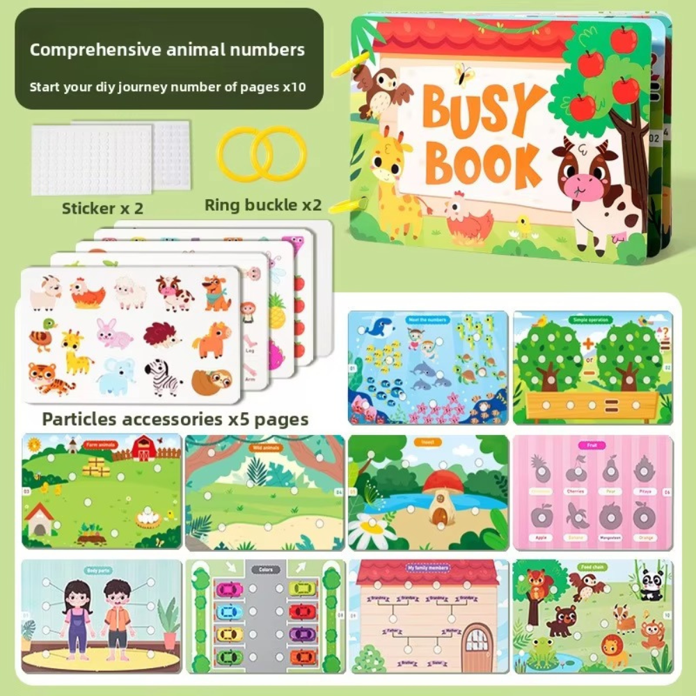 LittleLearner Quiet Book
