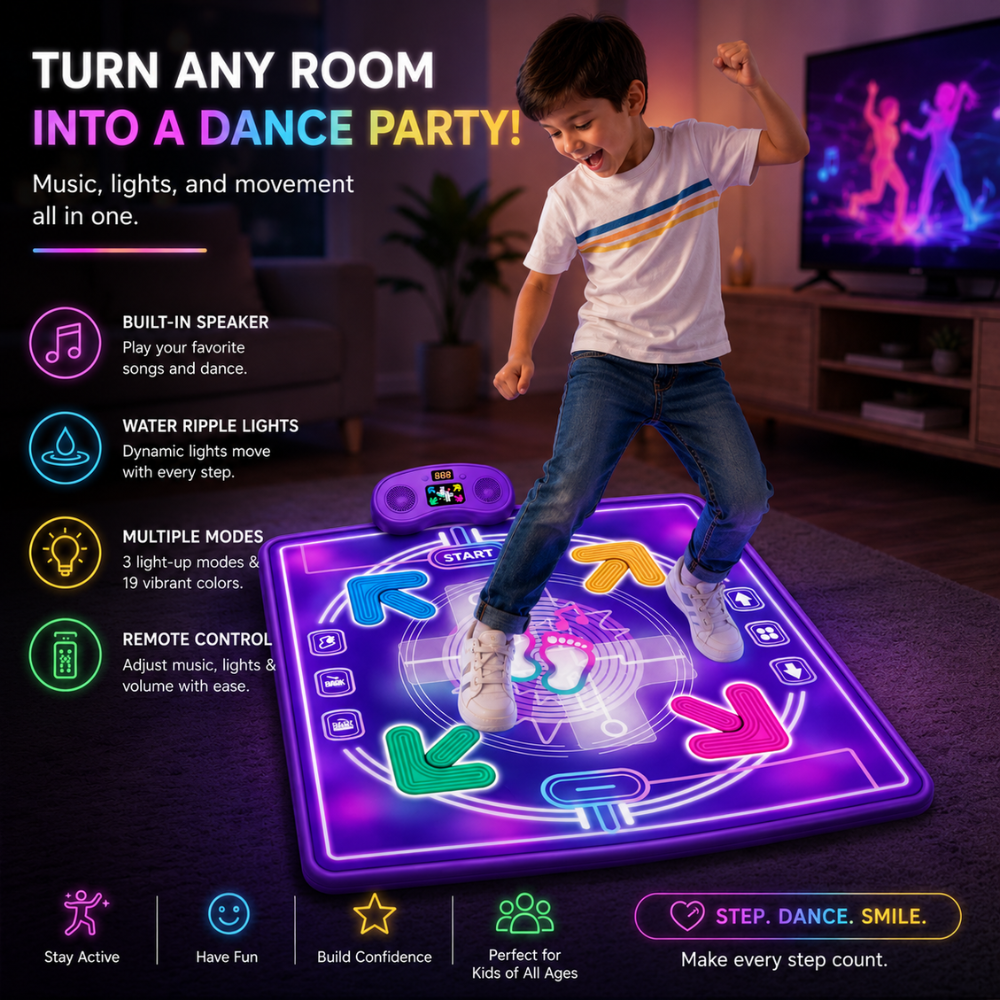 StepBeat Kids Music Dance Mat
