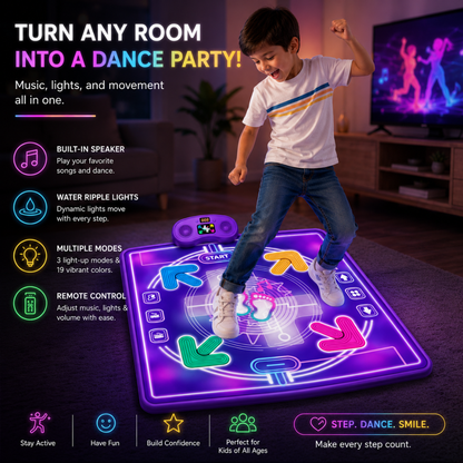 StepBeat Kids Music Dance Mat
