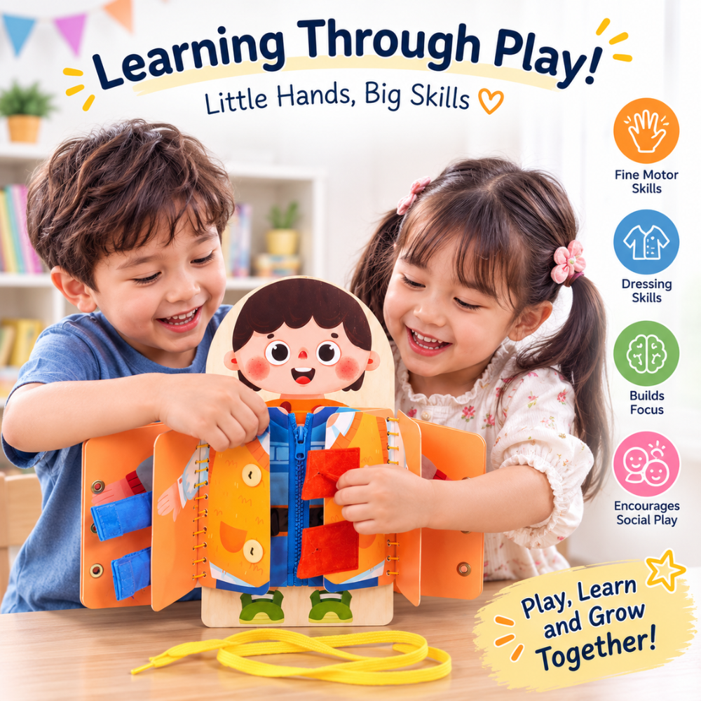 SkillBoard Montessori Busy Board
