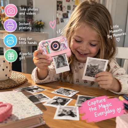 SnapPrint Kids Instant Camera