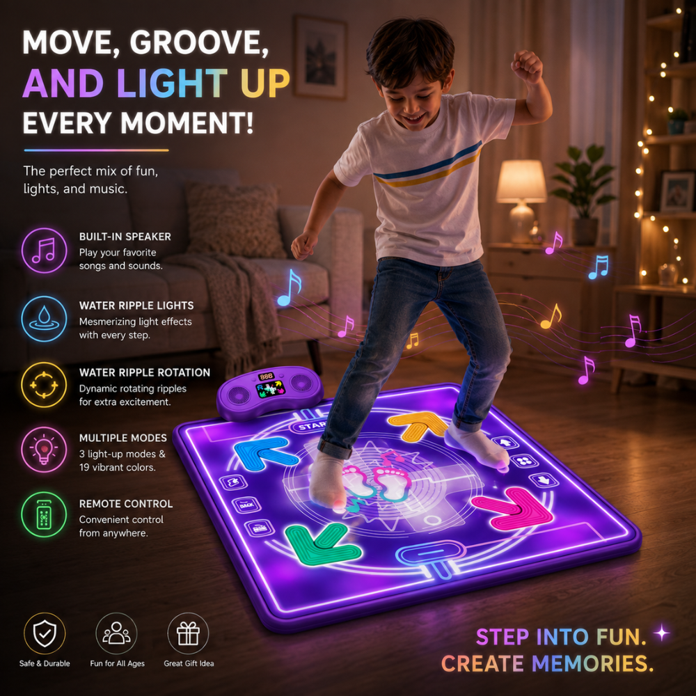 StepBeat Kids Music Dance Mat
