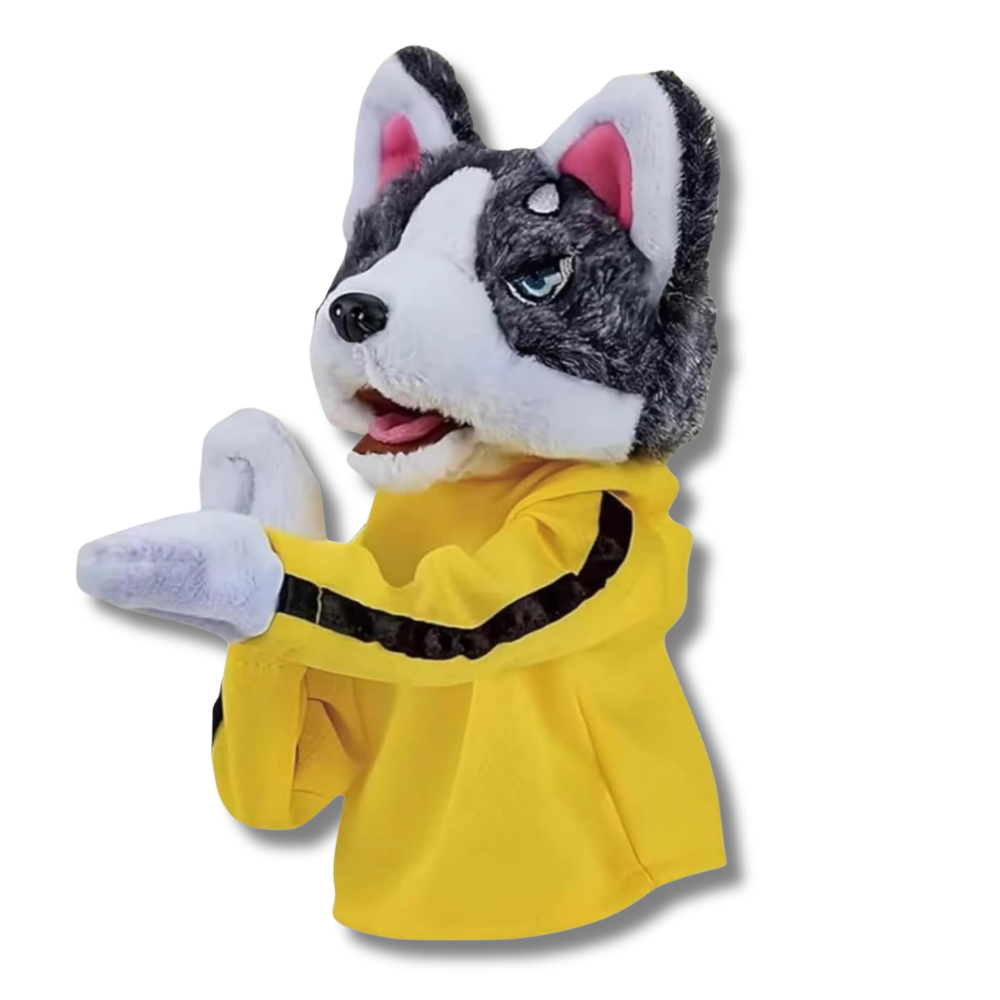 PunchPaws Husky Puppet
