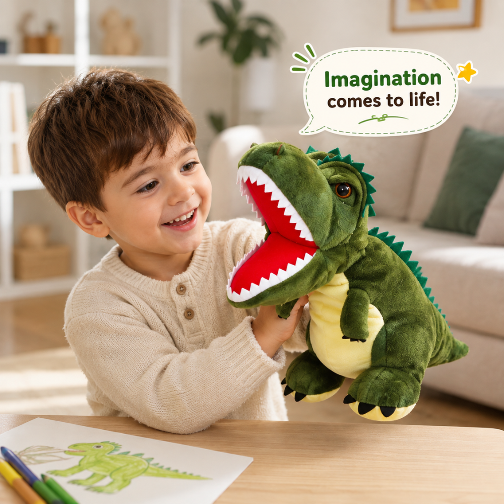 Dino Adventure Hand Puppet