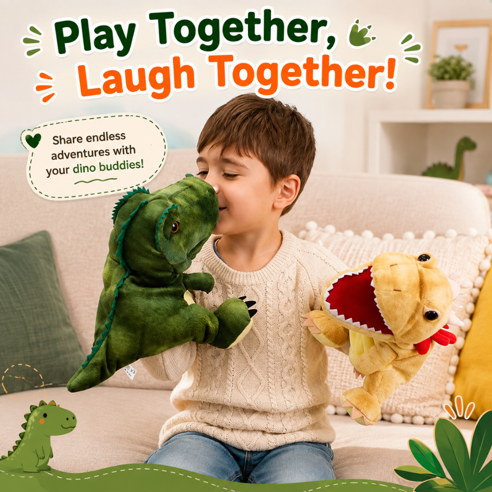 Dino Adventure Hand Puppet