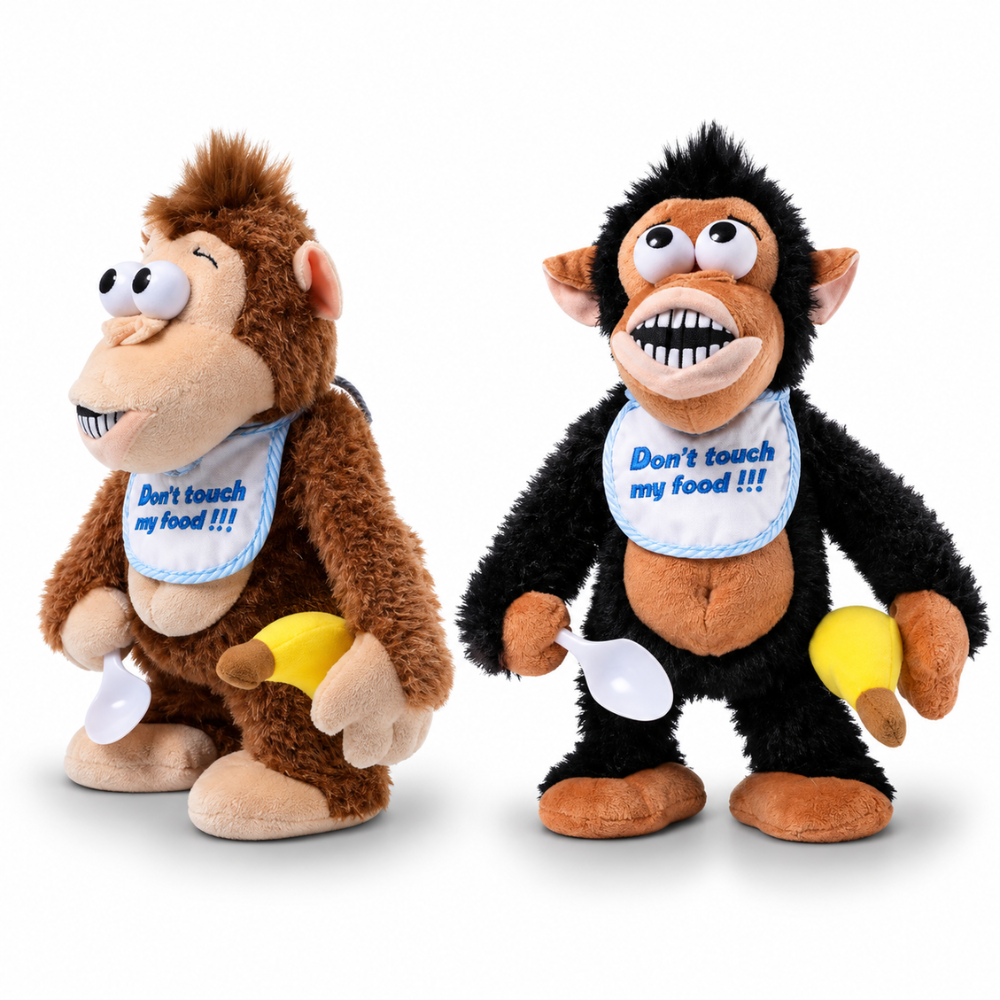 Dancing Banana Monkey Plush