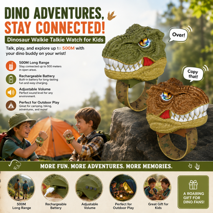 DinoTalk Walkie Talkie Watch