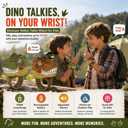 DinoTalk Walkie Talkie Watch