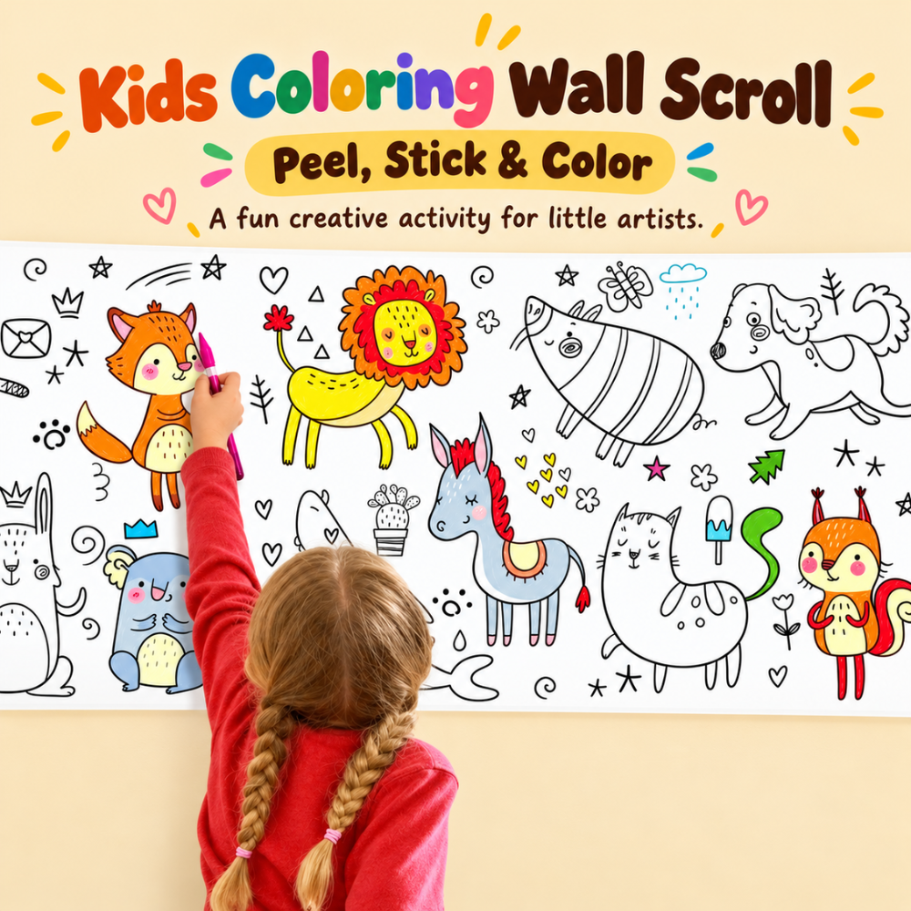 DinoDoodle Coloring Roll
