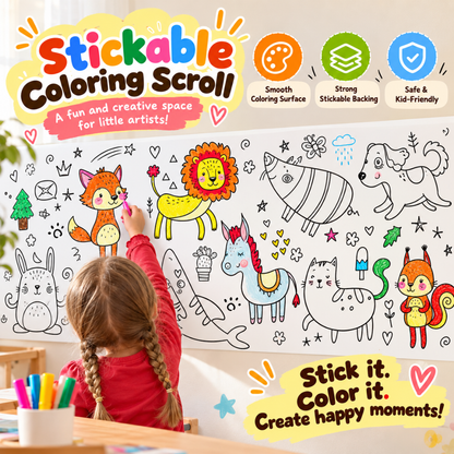 DinoDoodle Coloring Roll