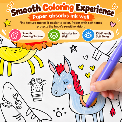 DinoDoodle Coloring Roll