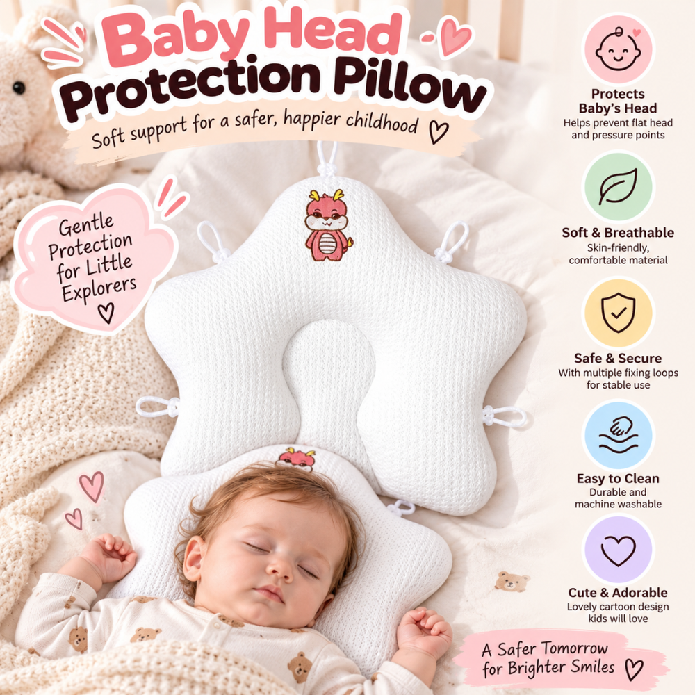 StarNest Baby Head Support Pillow