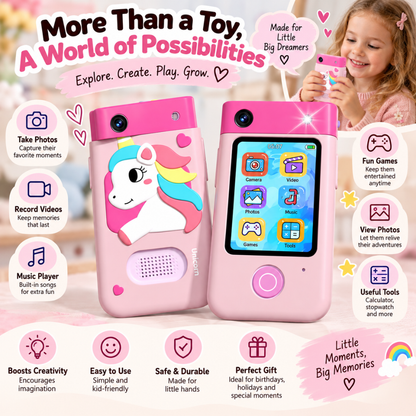 SnapPlay Kids Touchscreen Camera