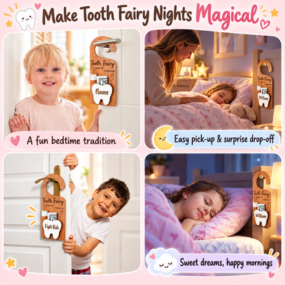 Tooth Fairy Personalized Door Hanger