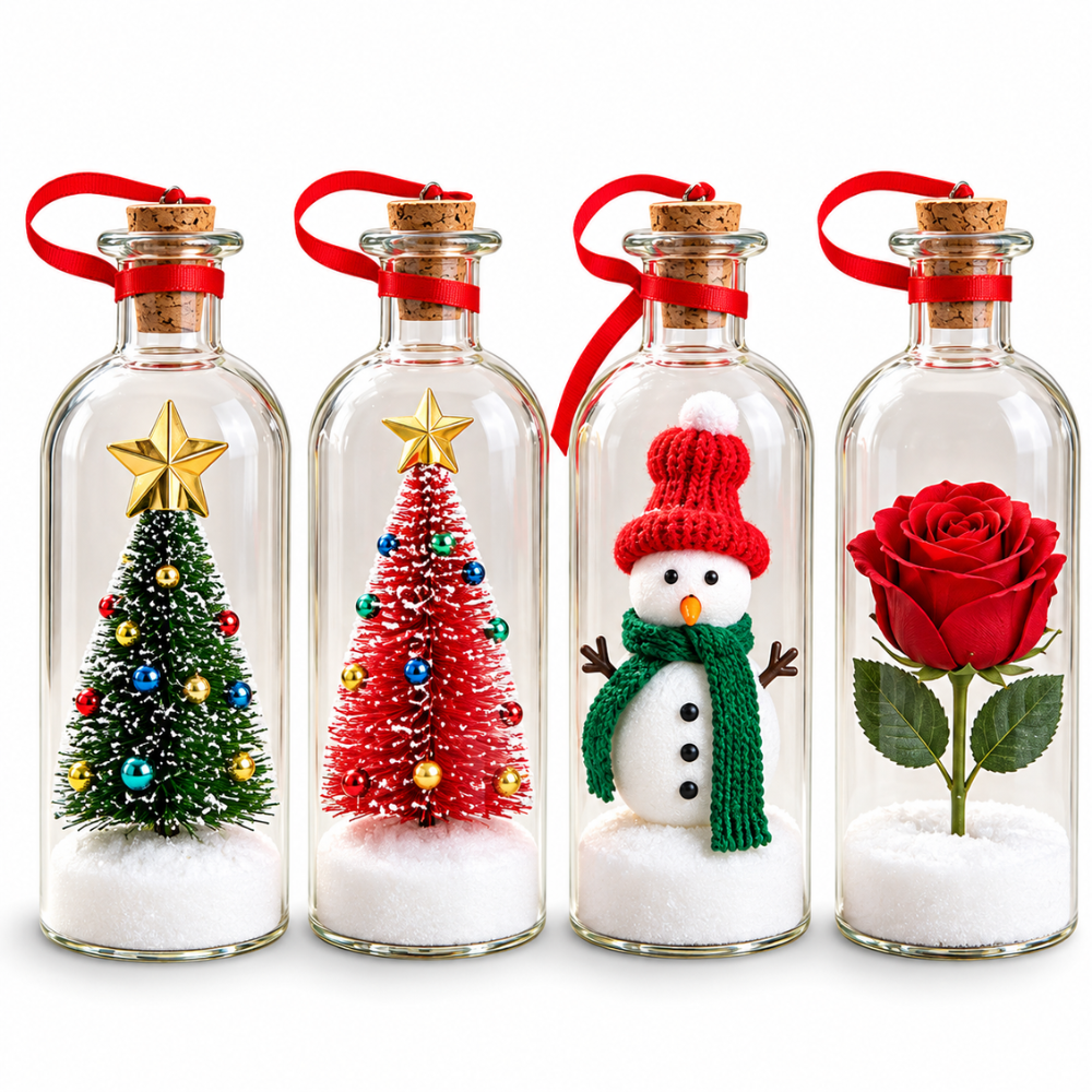 VoiceWish Christmas Message Bottle