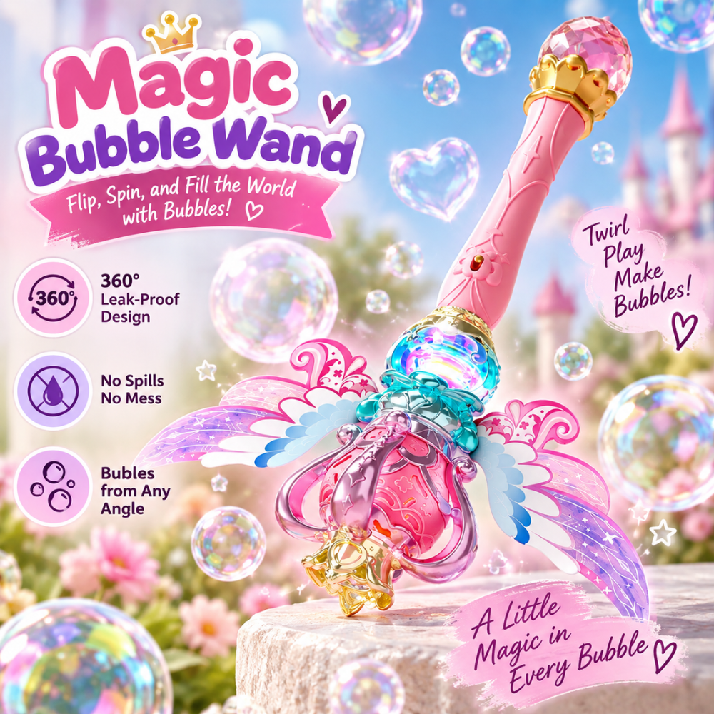 FairyGlow Bubble Wand