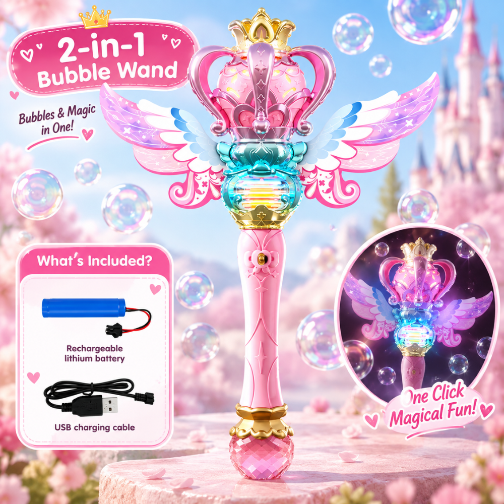 FairyGlow Bubble Wand