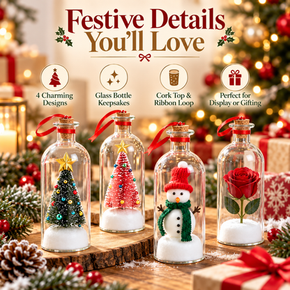 VoiceWish Christmas Message Bottle