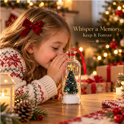 VoiceWish Christmas Message Bottle
