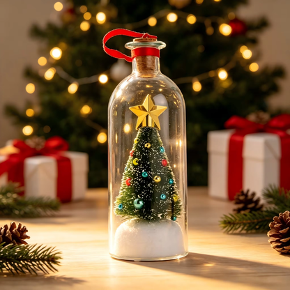 VoiceWish Christmas Message Bottle